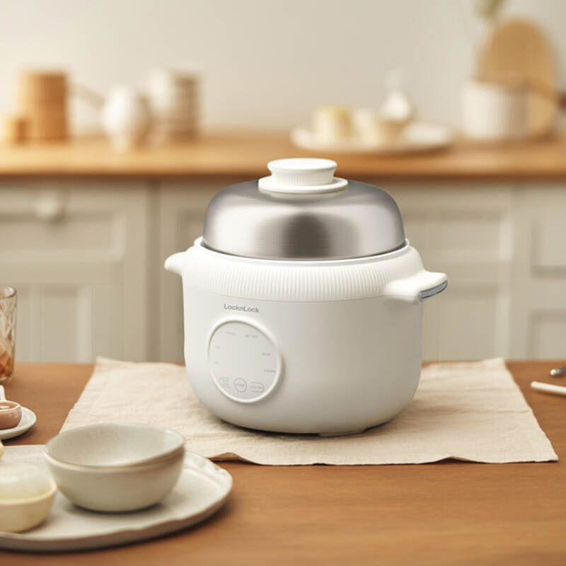 Nồi điện đa năng LocknLock Digital multipot 1.6L- Màu ngà - EJP186IVY, , large image number null